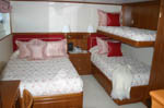 Silver Cloud Fiji Guest Suite with pulman bed made up